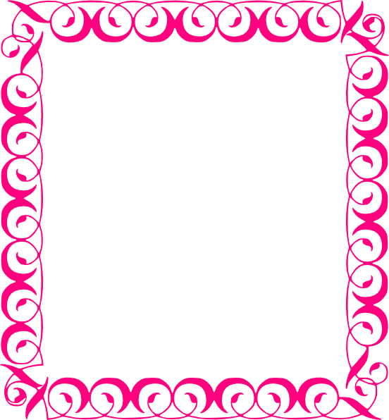 Border Design In Pink - ClipArt Best