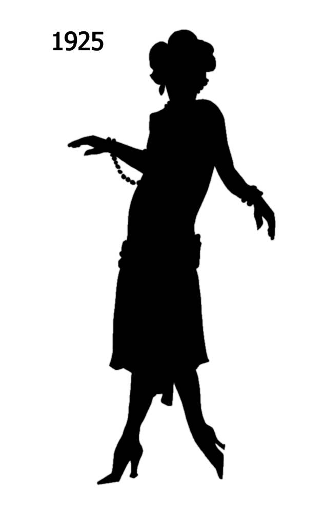 1920 fashion clipart