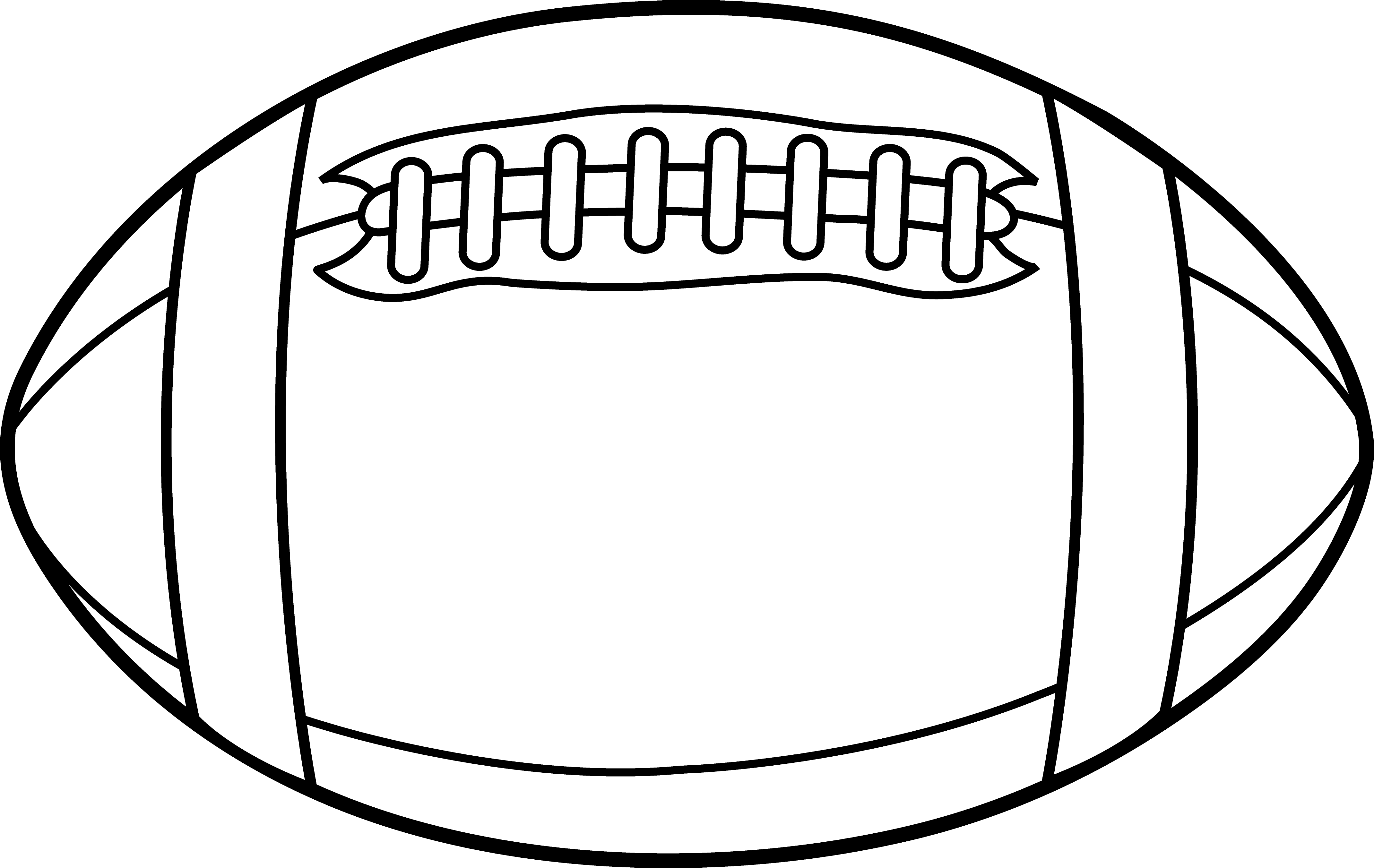 Rugby Ball Drawing - ClipArt Best