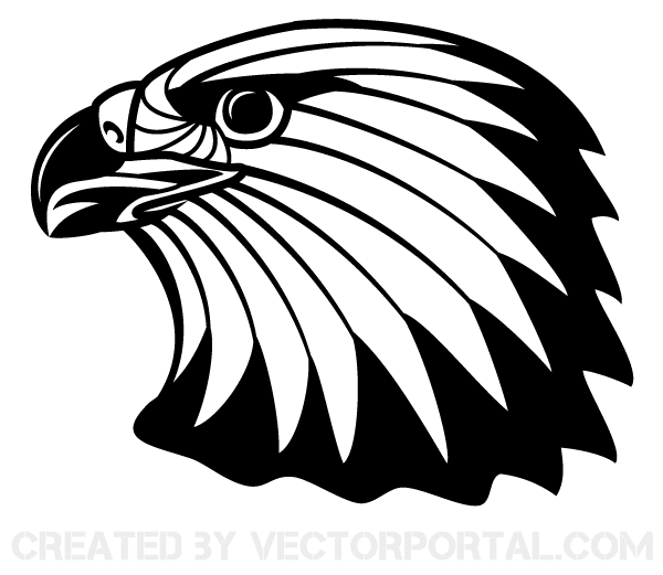 Free Image of Eagle Head Clip Art | 123Freevectors