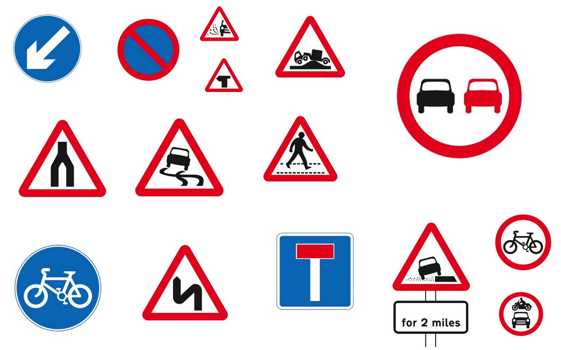 Quiz: Driving road signs. Do you know what each sign means ...