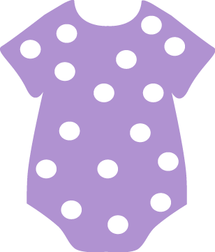 Polka Dot Onesie Clip Art | ?••Polka••Dots••? | Pinterest