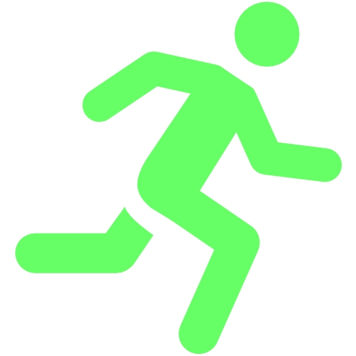 Running Man Icon - ClipArt Best