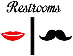 Restroom Signs