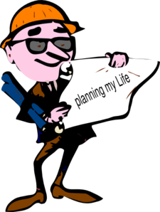 Planning My Life Clip Art - vector clip art online ...