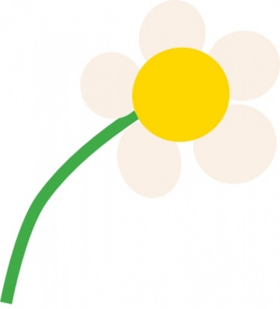 daisy with green stem | Download free Vector