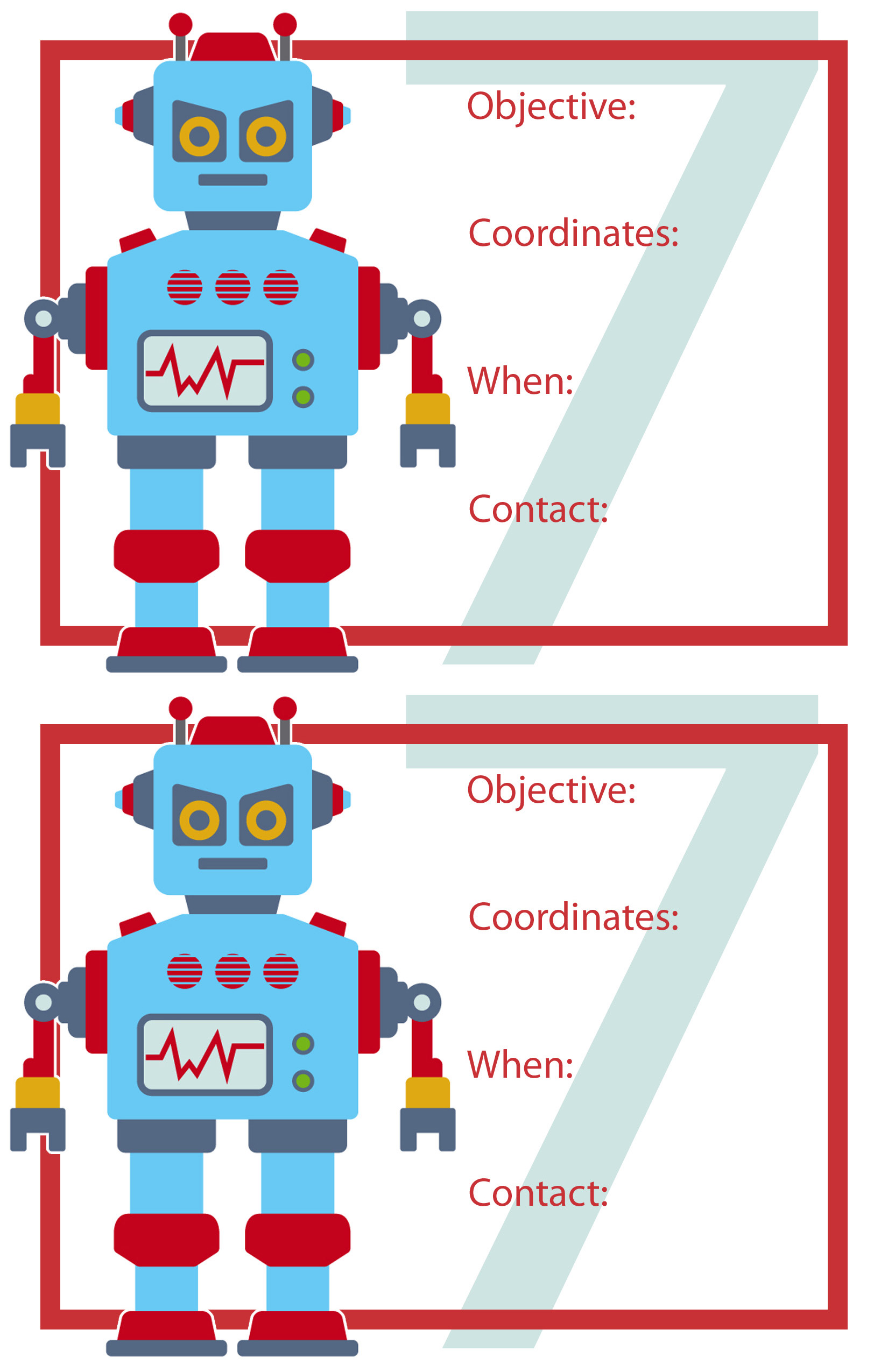 Robot Birthday Party | Wendolonia