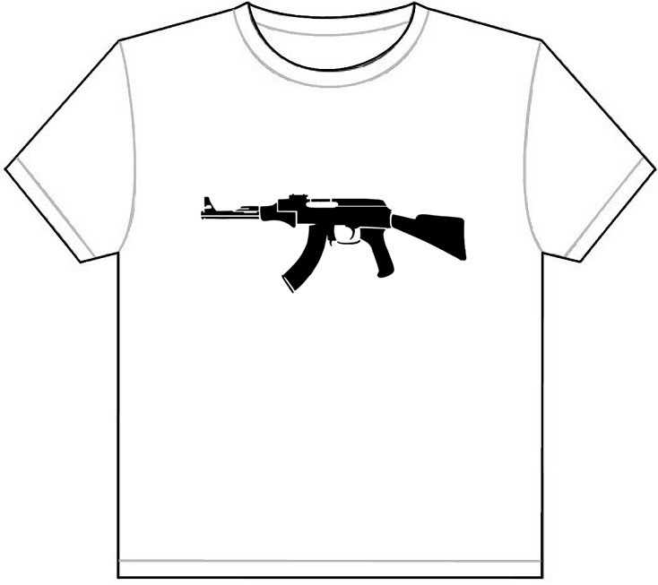 Ak 47 Stencil | Free Download Clip Art | Free Clip Art | on ...