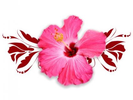 Hibiscus Tattoo Design