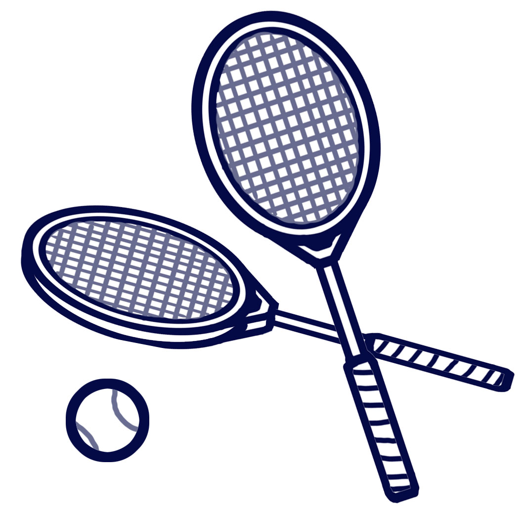 Tennis ball and racket clip art free clipart images - Clipartix