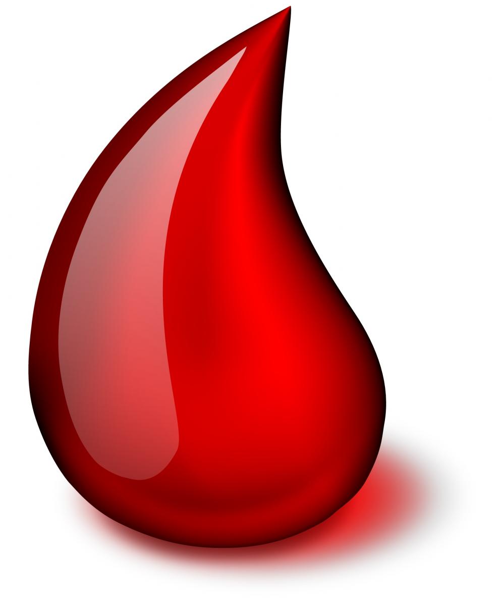 Clipart drop of blood