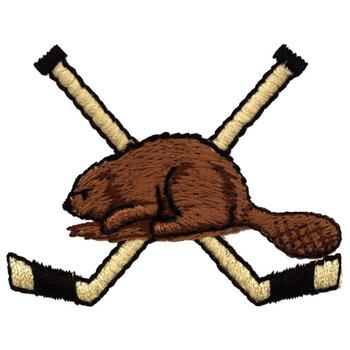 Animals(Dakota Collectibles) Embroidery Design: Crossed Hockey ...