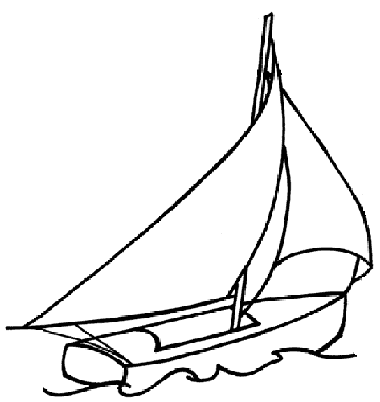 Boat Pictures To Color - ClipArt Best