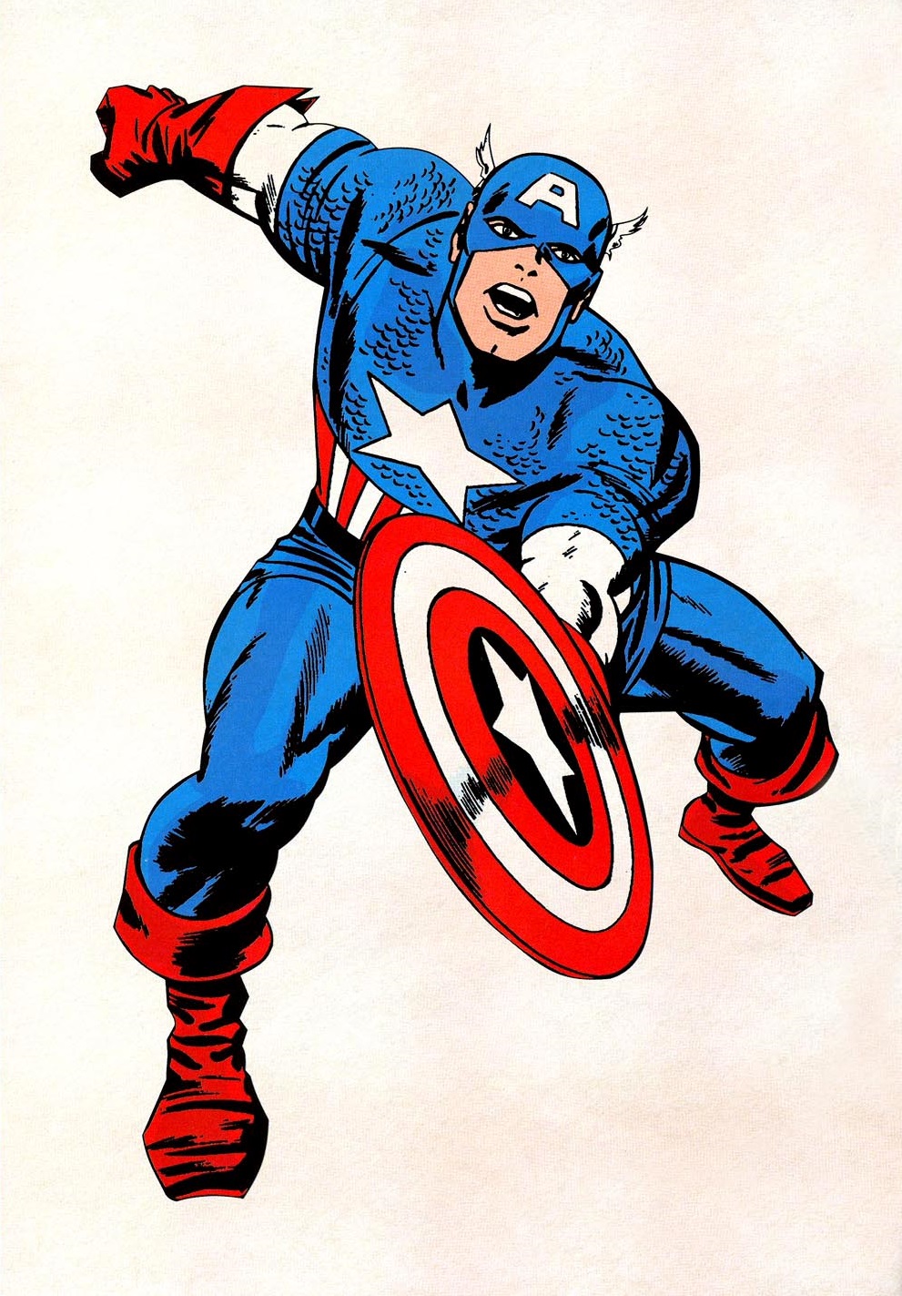Vector Cartoon Captain America - ClipArt Best