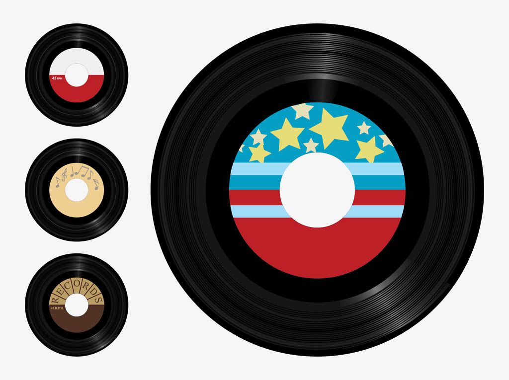 Record Vinyl Vector Clipart Best – Graphic Design Inspiration