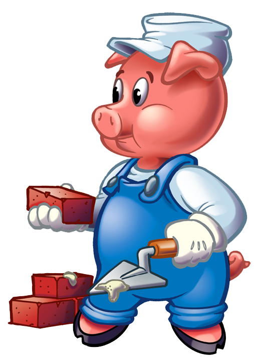 Three Little Pigs Clipart