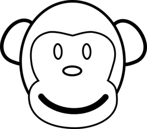 Best Monkey Face Clipart #12608 - Clipartion.com