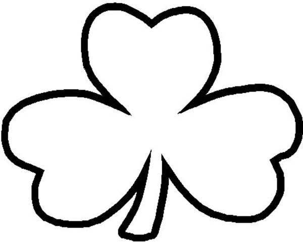 3 Leaf Clover Clipart