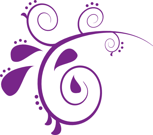 Purple Swirl Design – Design & art