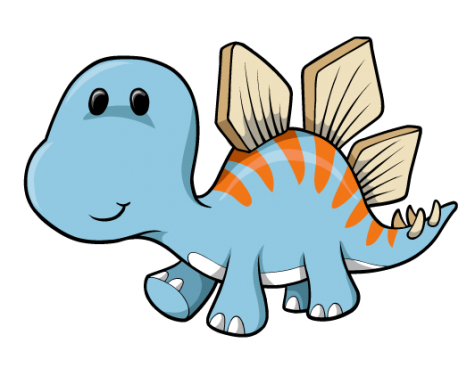 Dinosaur baby clipart