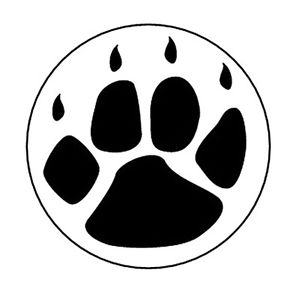 PAW PRINT pinback button claws cat dog wolf wild animal | eBay