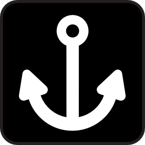 Ship Anchor clip art - vector clip art online, royalty free ...