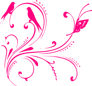 Hot Pink Clip art - Flowers - Download vector clip art online