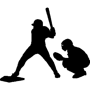 Baseball Player Clipart Catcher - Free Clipart Images