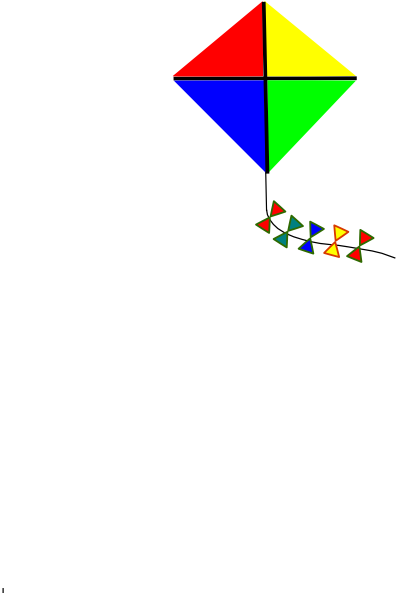 Diamond Kite Clipart