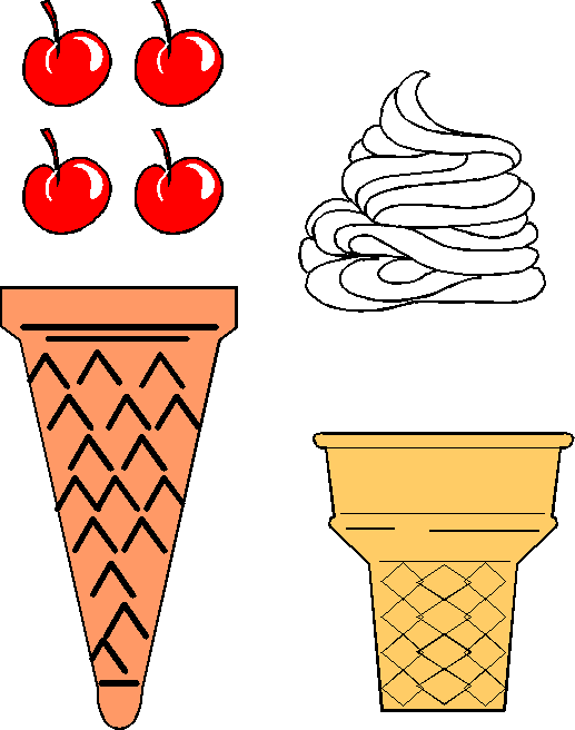 Ice Cream Scoop Template Printable - ClipArt Best