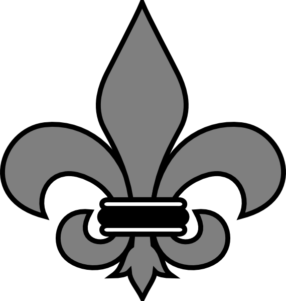 Free Printable Fleur De Lis Stencil ClipArt Best