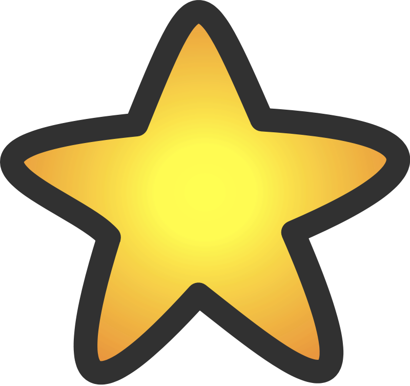 Yellow Star Clipart | Free Download Clip Art | Free Clip Art | on ...