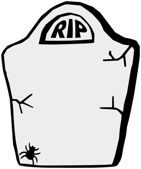 Tombstone headstone blank gravestone clipart image 2 - FamClipart