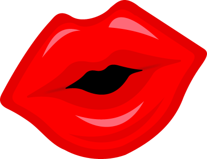 Red Lip Clipart - ClipArt Best
