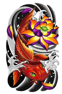 Koi fish tattoo clipart - ClipartFox