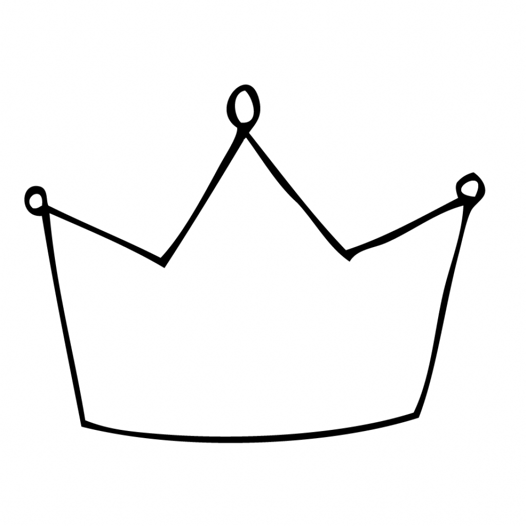  Crown Sketch Line Drawing with Realistic
