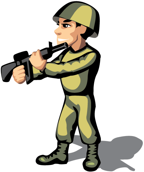 Army Men Clipart