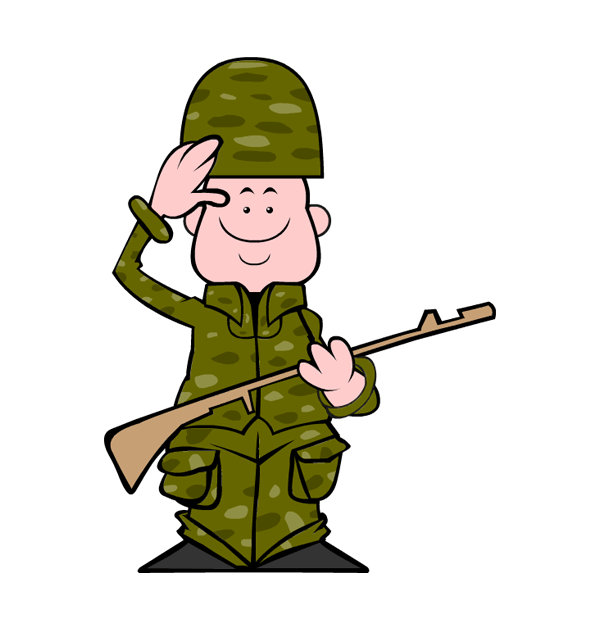 Soldier clipart