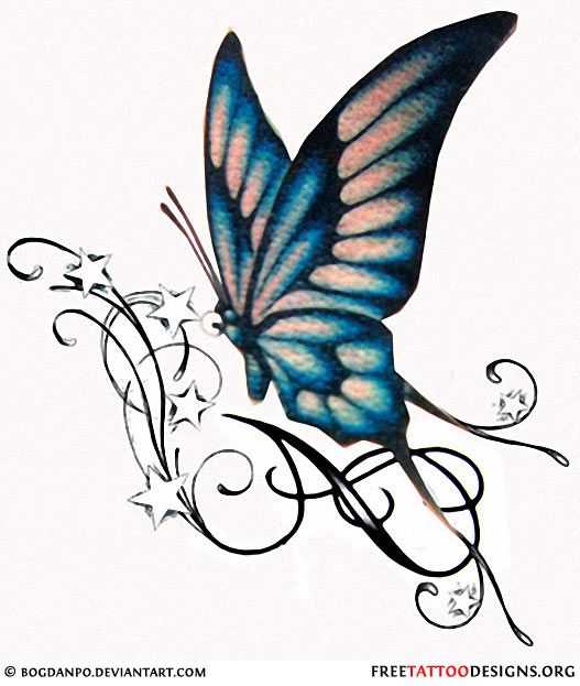 Tribal Butterfly | Butterfly ...