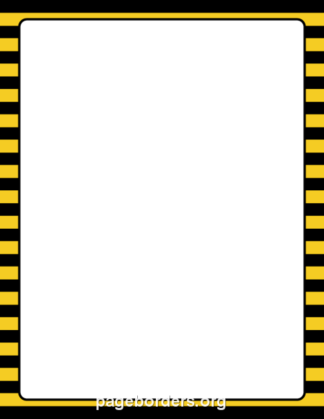 44+ Yellow Black Border Clip Art