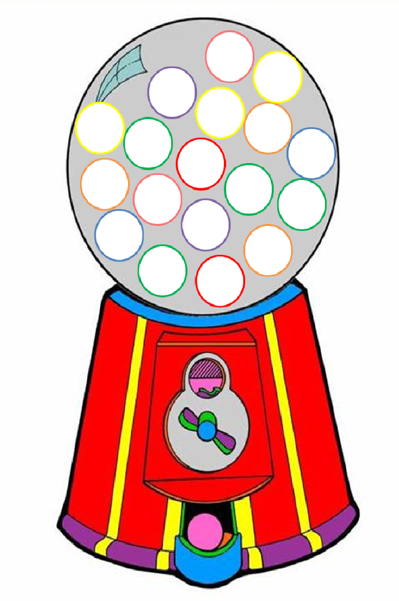 Bubble Gum Machine Clip Art Clipart - Free to use Clip Art Resource