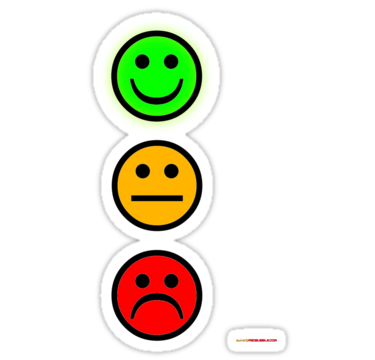 Smiley Traffic Lights - Green For Go" Stickers by muz2142 | Redbubble