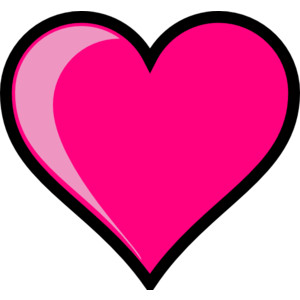 Pink Heart clip art - Loveheart - Polyvore