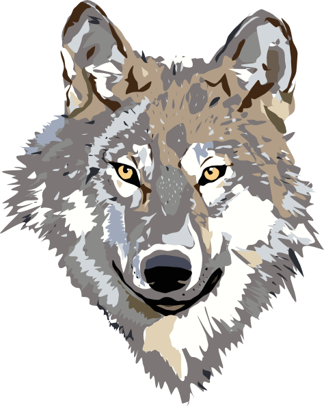 wolf images clip art