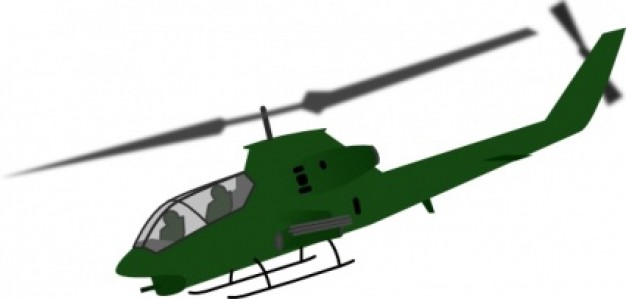 Helicopter clip art | Download free Vector