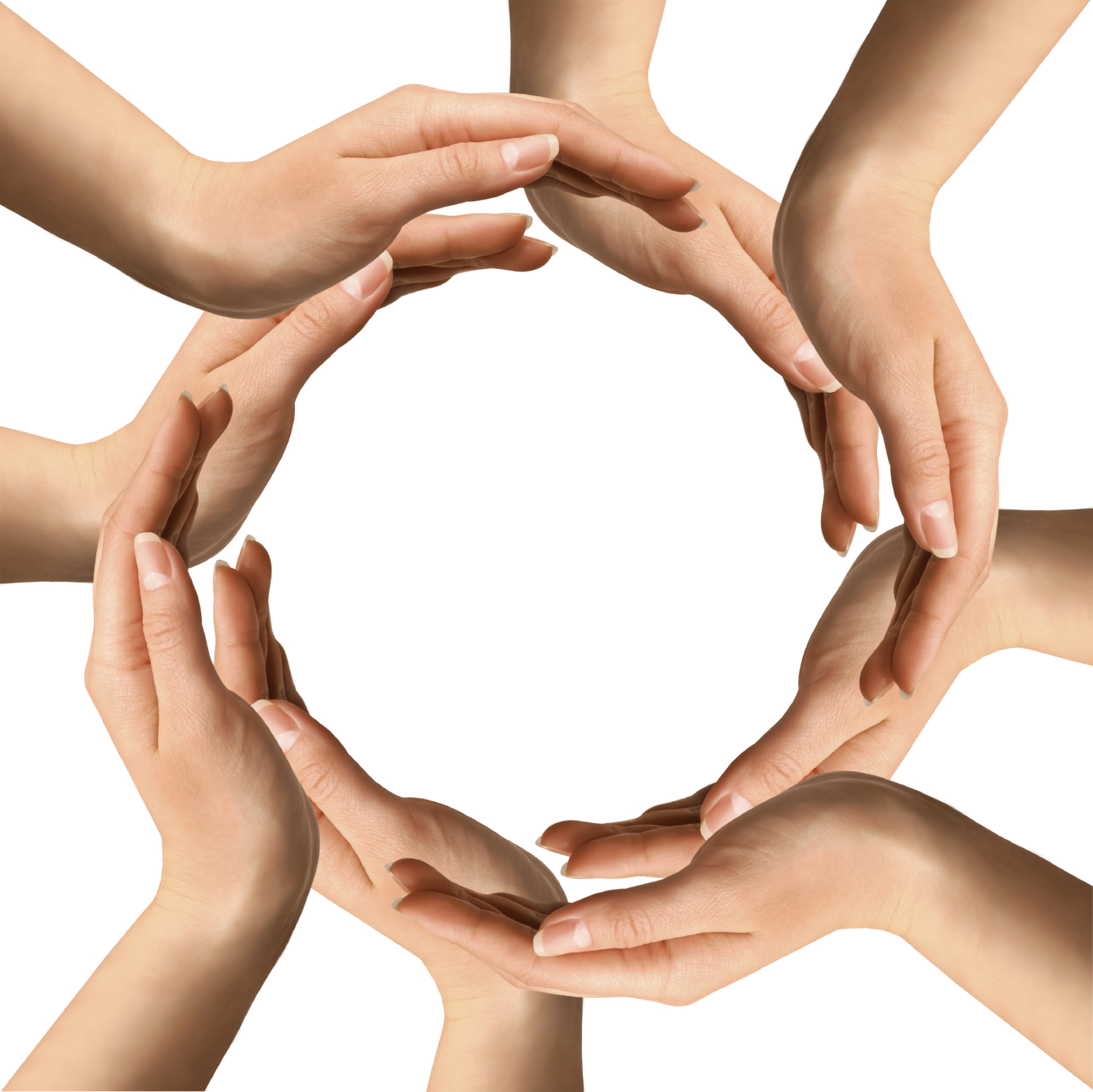 collaboration hands clipart