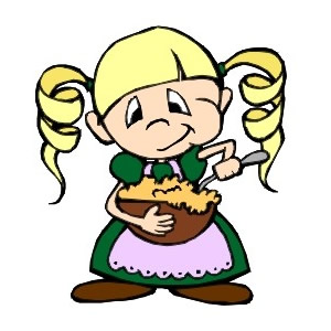 Goldilocks clip art