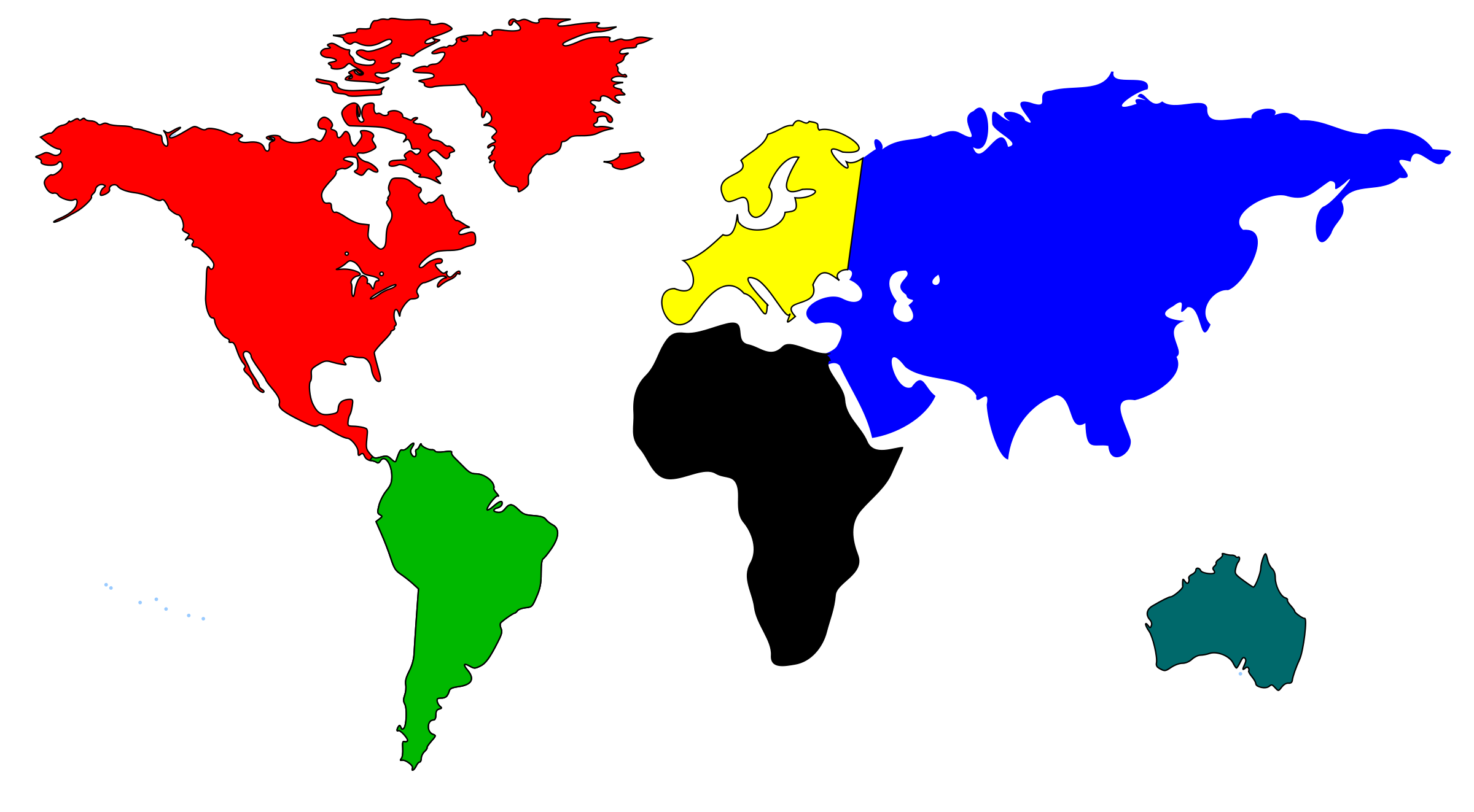 Free clipart map of world - ClipartFox