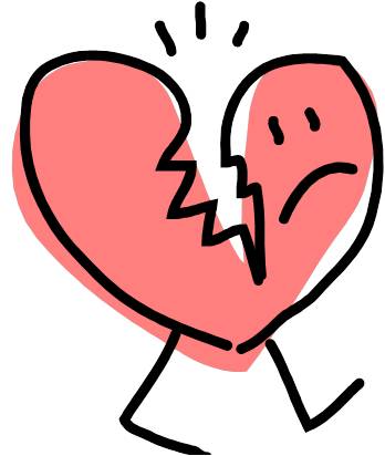 Clipart heart broken - ClipartFox