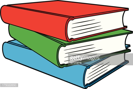 Stack Of Books Vector Art | Getty Images